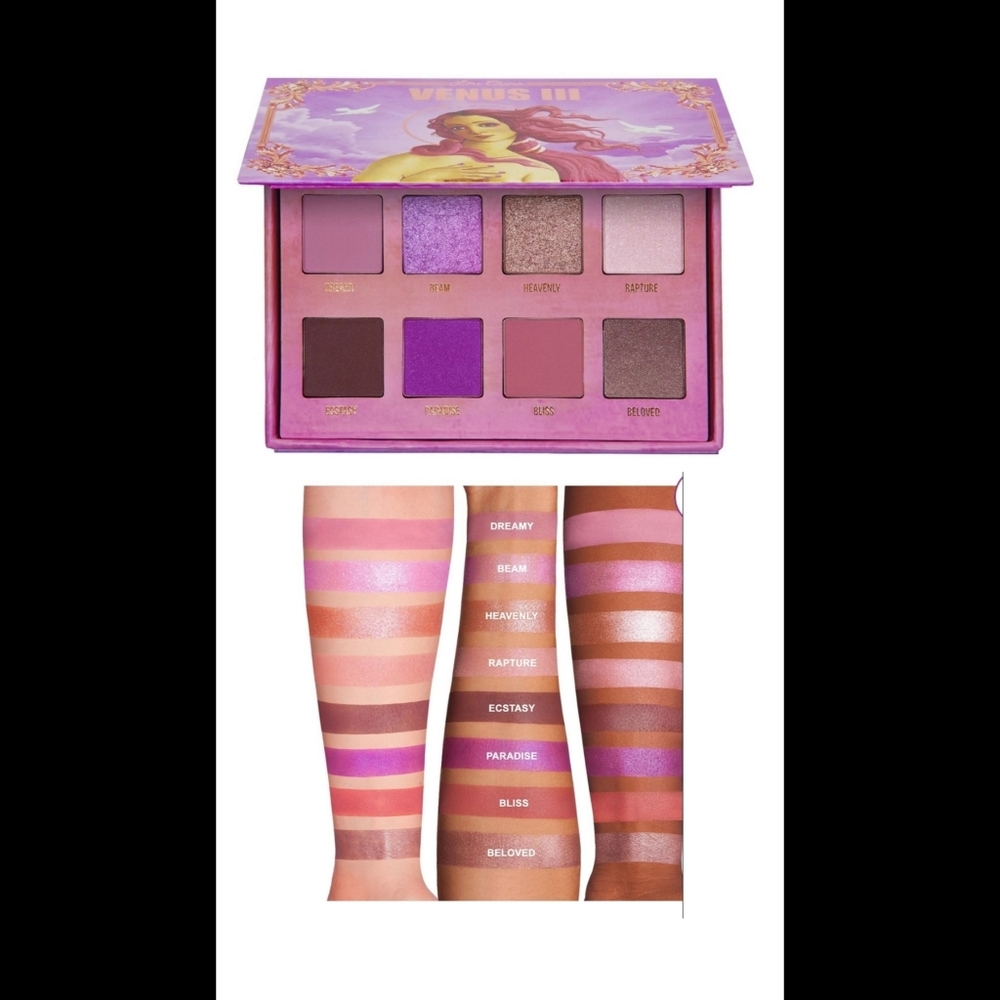 Lime Crime Venus 3 pigmented eyeshadow palette - Picture 3 of 6